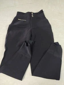 Bogner Women's 8 Long Stirrup Button Stretch Black Snow  Pants Pre-owned - Picture 1 of 12