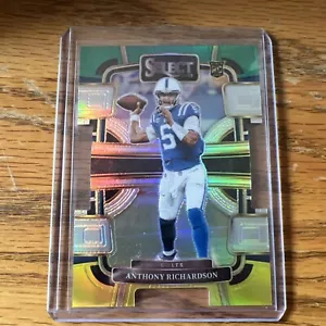 2023 Select Anthony Richardson Concourse level Die-Cut Green Yellow Rookie - Picture 1 of 2
