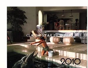 AB968 Taliesin Jaffe dolphins 2010 The Year We Made Contact 1984 lobby card - Picture 1 of 1