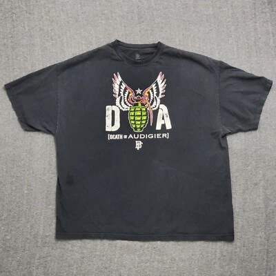 Bobby Fresh Death To Audigier T-shirt Mens Size 3XL Black Street Wear Grenade - Image 1 of 4