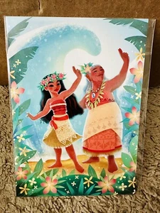 Disney WonderGround Moana Moana's Guardians Grandm Postcard Eunjung June Kim 5x7 - Picture 1 of 1