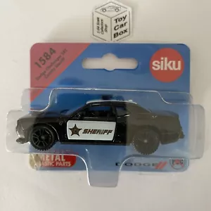 SIKU #1584 - Dodge Challenger SRT Hellcat (Sheriff - Approx. 1:60 scale) E86 - Picture 1 of 1