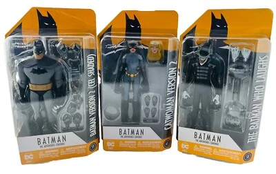 CONJUNTO DE 3 BATMAN ADVENTURES CONTINUE BATMAN CEL / QUEM RI / CATWOMAN V2 DC DIR - Imagem 1 de 3