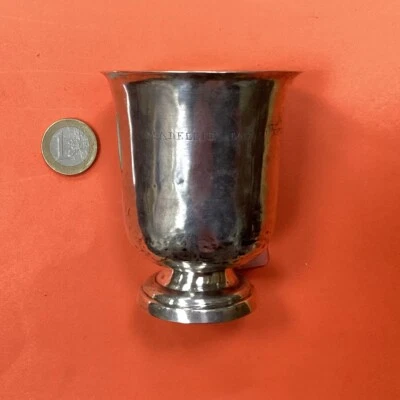 Ancienne Timbale En Argent - XVIIIème - Madeleine Bois ? - Photo 1/4