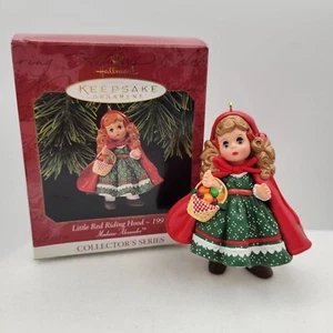Hallmark Christmas Ornament Madame Alexander Little Red Riding Hood 1991 - Picture 1 of 7