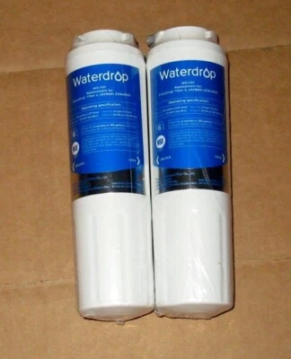 WATERDROP WD-F07 Replacement Refrigerator Water Filter Whirlpool Maytag New 2 Pk - Image 1 of 2