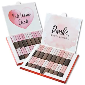 Aufkleber-Set passend für Merci Schokolade - Liebe I ohne Schokolade I dv_981 - Bild 1 von 6