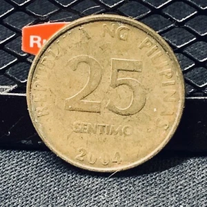 Moneda de 25 Sentimo Filipinas 2004 - Imagen 1 de 2