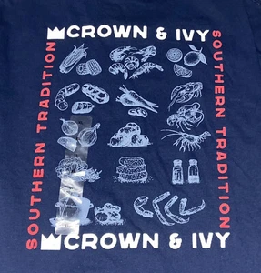 Crown & Ivy Southern Tradition Navy Blue T-Shirt Men’s Size Extra Large XL - Picture 1 of 7