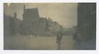 G106 Photo vintage Belgique Bruges Place jan van Eyck anim vers 1900