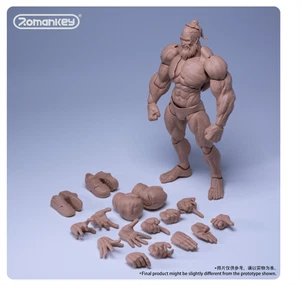 Romankey X COWL UMS003 Yellow Flexible Muscular Male Action Figure Model 1/12 - Picture 1 of 6