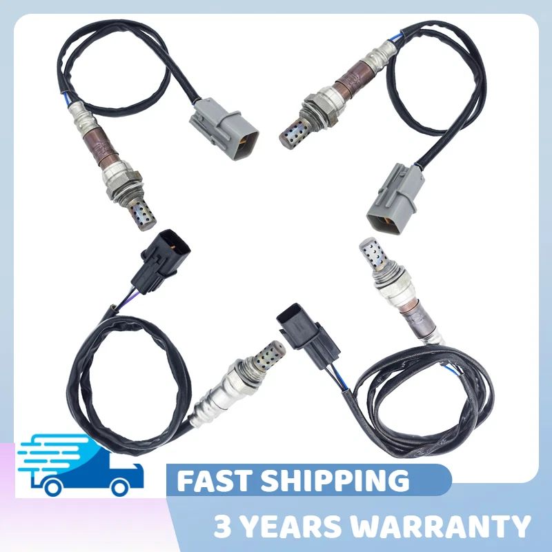 Juego de 4 sensores de oxígeno O2 aguas arriba+aguas abajo para Mitsubishi Galant 2004-2012 2,4 L L4 Foto 1 de 4