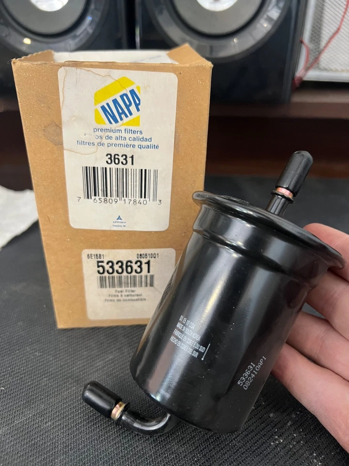 Filtro de combustible Napa 3631 Carquest #86631 KIA SPORTAGE 1998-2002 Foto 1 de 1