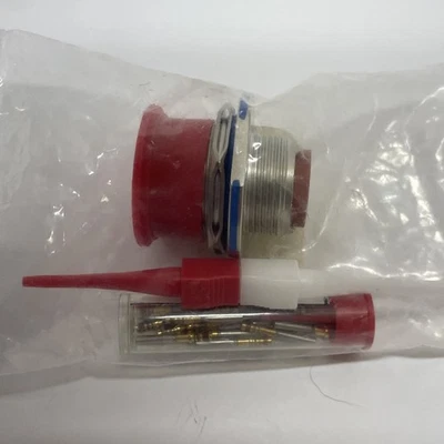 Amphenol / Matrix  MS3474L14-18S  18-Pos Jam-Nut Panel Receptacle Connector - Image 1 of 3