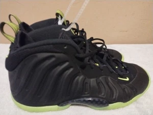 Nike Foamposite One GS Black Volt Basketball Shoes HF0977-001 Size 7Y / WMNS 8.5 - Picture 1 of 13