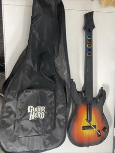 JW Xbox 360 Guitar Hero World Tour Sunburst Controller Wireless 95457.805 + Case - Picture 1 of 4