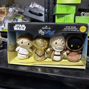 Hallmark Star Wars itty bittys Plüsch Luke Skywalker Han Solo Jawa Sammler Set - Bild 1 von 1