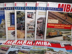 MIBA Spezial. Die Eisenbahn im Modell. Konvolut mit 12 Heften. VerlagsGruppeBahn - Picture 1 of 3