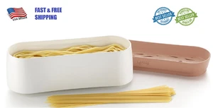 Lekue Quick Microwave Pasta Cooker, one size, Terracotta. NEW - Picture 1 of 6