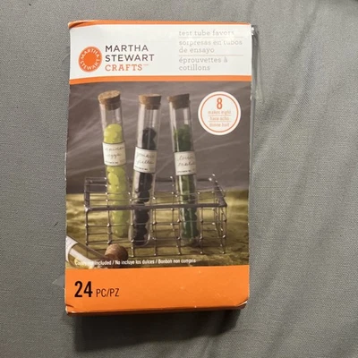 Tubo de ensayo Martha Stewart Halloween Favores 8 quilates nuevo envío gratuito Foto 1 de 4