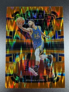 Steph Curry 2023-24 Panini Select - Concourse Orange Flash Prizm #56 Warriors - Bild 1 von 6
