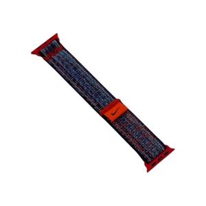Apple Watch Band Nike Sport Loop Bransoletka 40mm Nylon Niebieski Czerwony - Zdjęcie 1 z 7
