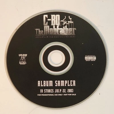 C-BO The Mobfather Return of Bald Headed Nut CD Album Sampler ~ PROMO MUSIC RARE - Image 1 of 4
