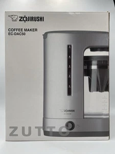 Zojirushi Coffee Maker ZUTTO 5-Cup Drip Carafe EC-DAC50 Silver NEW Open Box - Picture 1 of 13
