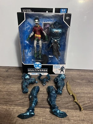 McFarlane Toys DC Multiverse Robin Earth -22 and The Merciless BAF Complete Set - Image 1 of 4