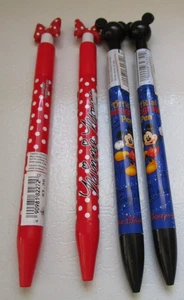 New Disney Mickey Mouse & Minnie Mouse Official Autograph Pens X 4 - Bild 1 von 5