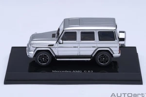 2017 MERCEDES-BENZ AMG G63 G WAGON SILVER 1:64 by AUTOART 20114 FREE SHIPPING - Picture 1 of 13