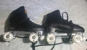 Cruze XR Hightop Mens Roller Skate, Black, Size 11. Customed Painted Rainbow - Picture 1 of 12
