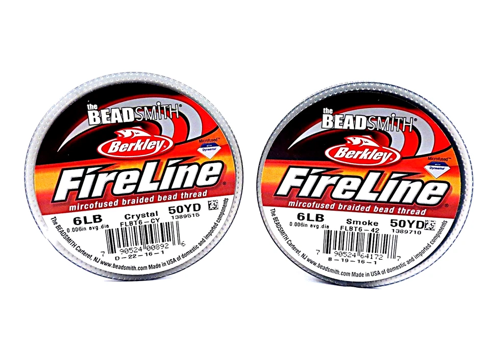 Hilo de abalorios FIRELINE 6 lb 50 yardas - Tú eliges, o compras ambos y ahorra Foto 1 de 1