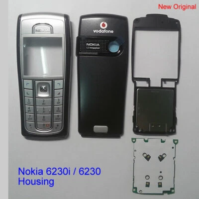 100% Genuine Original Nokia 6230i Front+BackCover+Key+Key board+Mid Housing B.S - Image 1 of 4