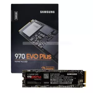 SAMSUNG V-NAND SSD 970 EVO Plus 500GB M.2 NVMe for iMac (27 in Late 2015) A1419 - Picture 1 of 4