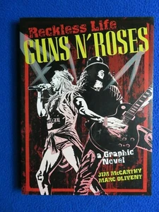 RECKLESS LIFE  GUNS N' ROSES  A GRAPHIC NOVEL 1ST PRINT 2015  - Picture 1 of 2