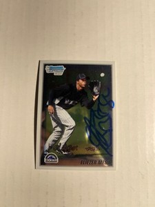 Colorado Rockies ELIEZER MESA Signed Card