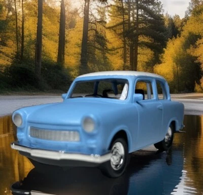 Trabant 601 GRELL DDR Nostalgie Modellauto, 1:64 Trabi Sammler wie NEU mit OVP - Bild 1 von 4