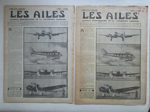 AILES 1936 761 BRISTOL 142 LeO H-43 HELICE GOERING LUFTWAFFE POU ITALIA ETHIOPY - Picture 1 of 6