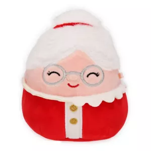 Squishmallows Nicolette Mrs. Claus 5" Holiday Plush 2021 - Picture 1 of 4