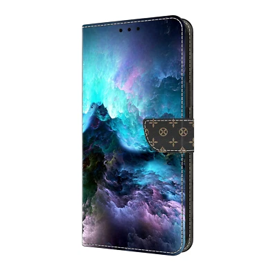 Luxury Owl Cat Wolf Flower Wallet Cover Case For A22 A12 A32 A52 A02S A42 A72 - Image 1 of 4