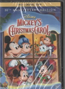 WALT DISNEY'S MICKEY'S CHRISTMAS CAROL 30TH ANNIV EDITION DVD BRAND NEW SEALED - Bild 1 von 2