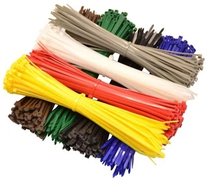 Fascette per cavi in nylon colorato resistente - varie misure (confezioni da 1000 a 5000) - Foto 1 di 9