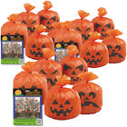 3x Packs of 20 Halloween Decorations Scary Pumpkin Kids Party Bags
