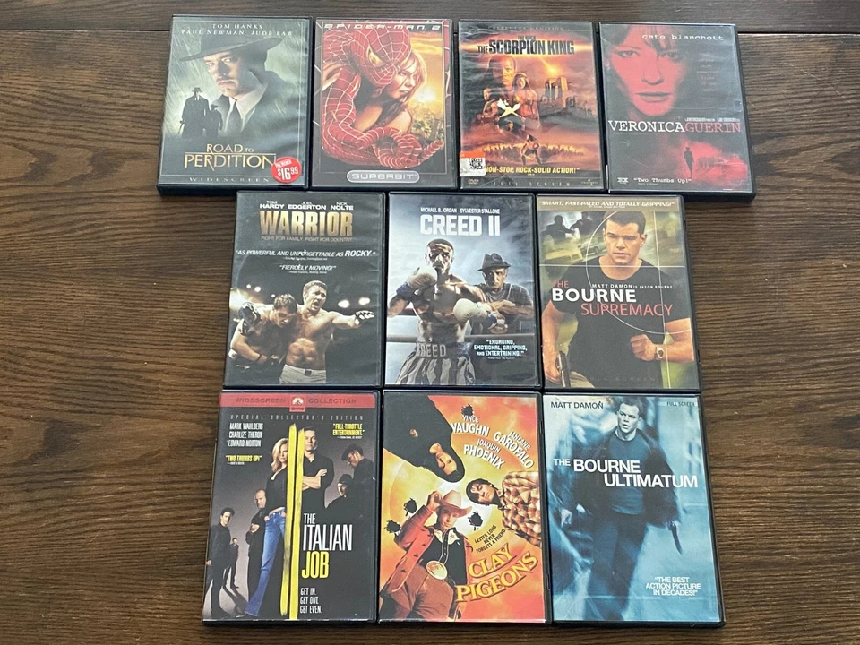 DVD Movie Lot Of 10 Spy, CIA, Espionage, Political, Suspense & Action Thrillers - Image 1 of 4