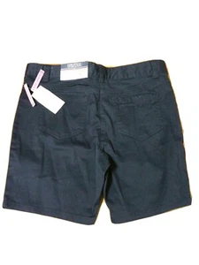 Nautica GIRL NEW Size 12.5 Plus Bermuda Navy School Uniform Chino Shorts(#b2 - Picture 1 of 5