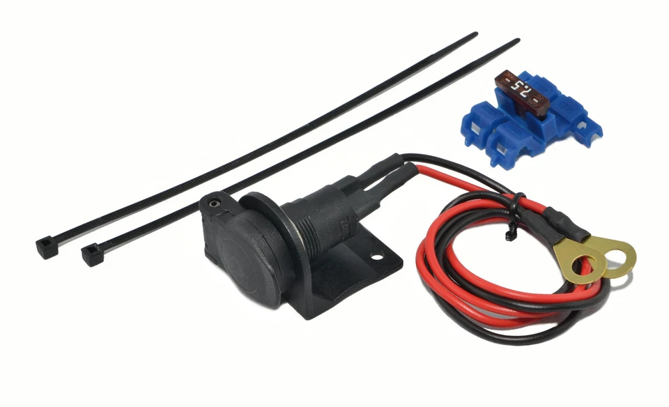 BAAS Motorrad DIN Steckdose SD14 12 Volt Bordsteckdose für Navi z.B. BMW Triumph - Bild 1 von 1