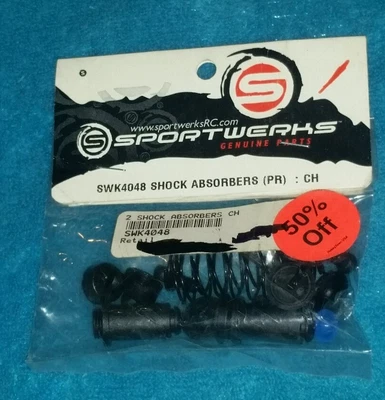New Sportwerks 1/16th Scale Shock Absorbers (2)/Chaos  SWK4048 - Image 1 of 3
