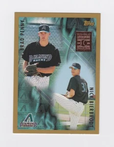 1998 Topps coniato a Cooperstown #499 Brad Penny Nick Bierbrodt Diamondbacks - Foto 1 di 2