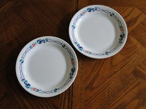 Set of 2 Corning Corelle INTRIGUE Pattern 7¼" Bread Plates  - Picture 1 of 3